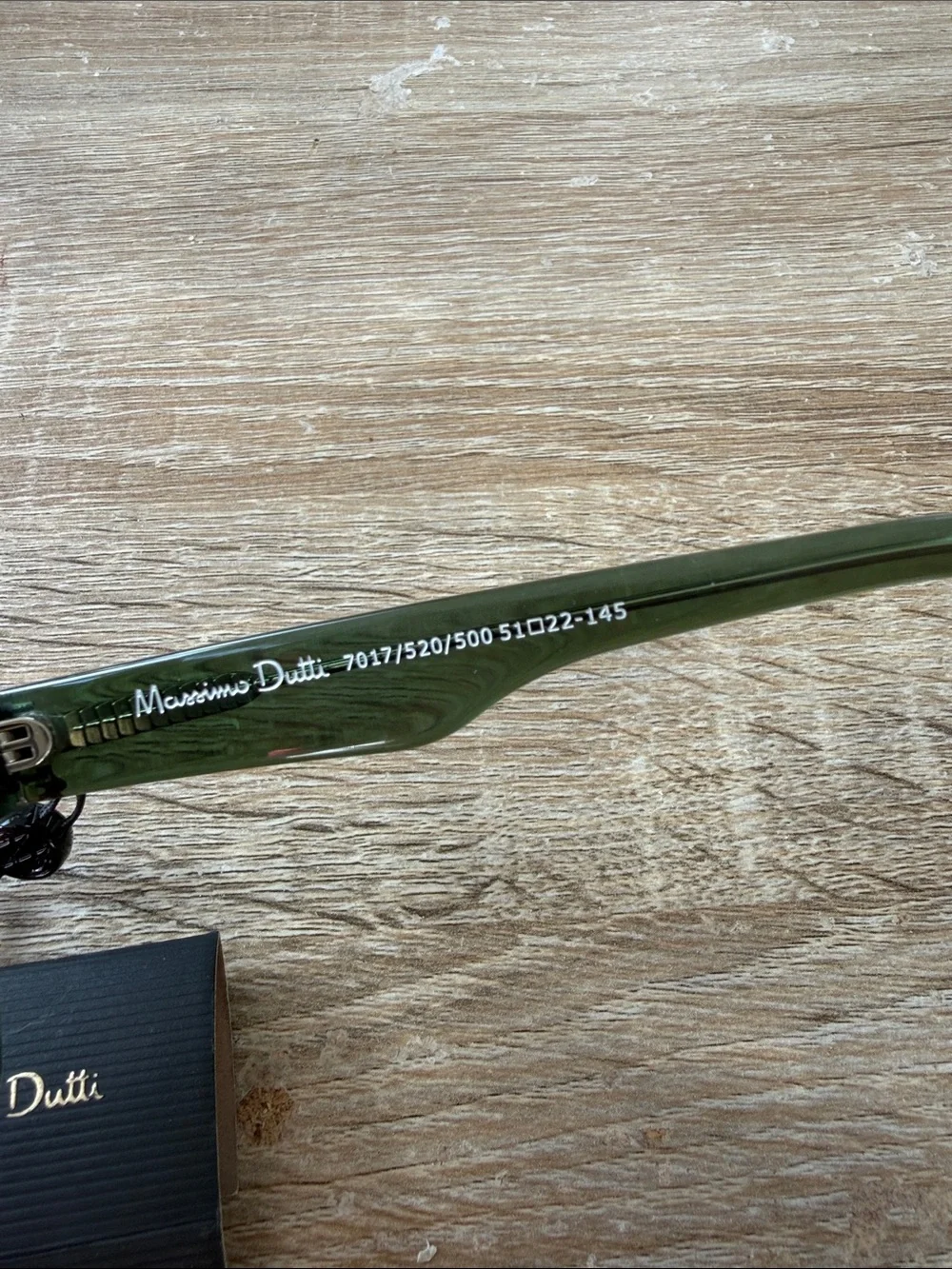 Massimo Dutti Women's Green Square Sunglasses